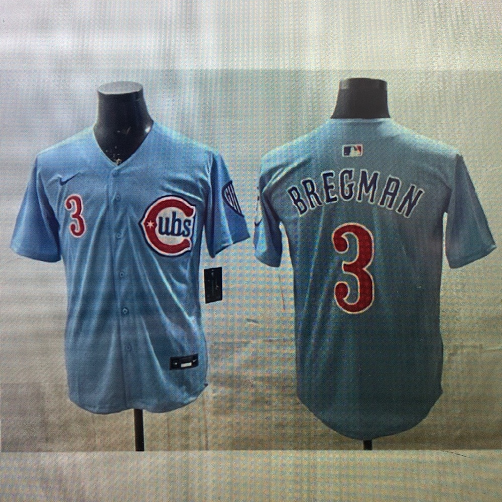 🥰Alex Bregman Stitched Blue Jersey🤣